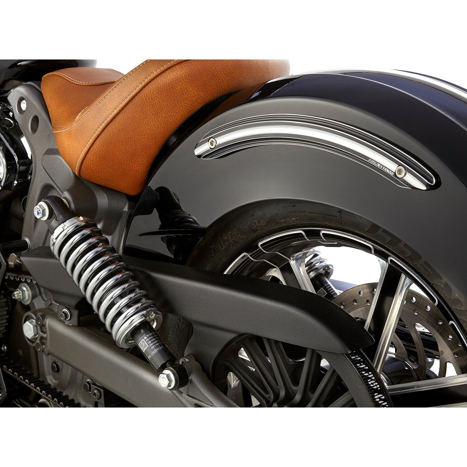 Arlen Ness 10-gauge fender strut cover kit black
