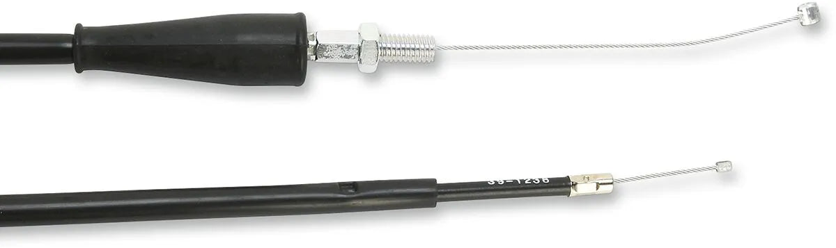 MOOSE OFFROAD HARD-PARTS Black Vinyl Throttle Cable