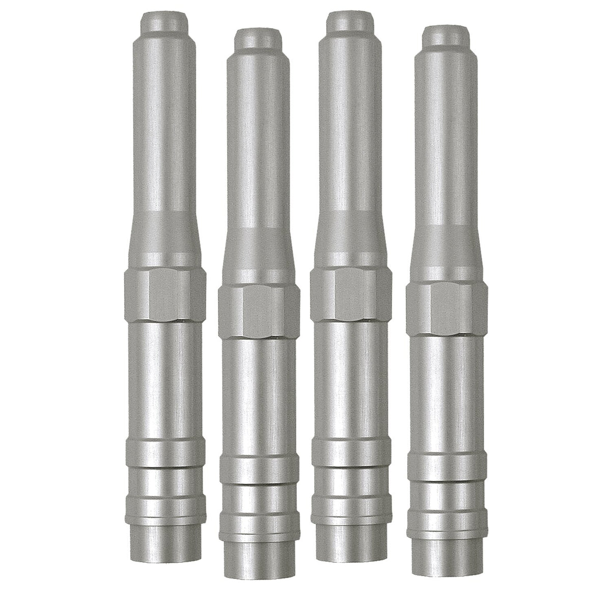 Dippert 91-03 XL aluminum pushrod cover set - Silver