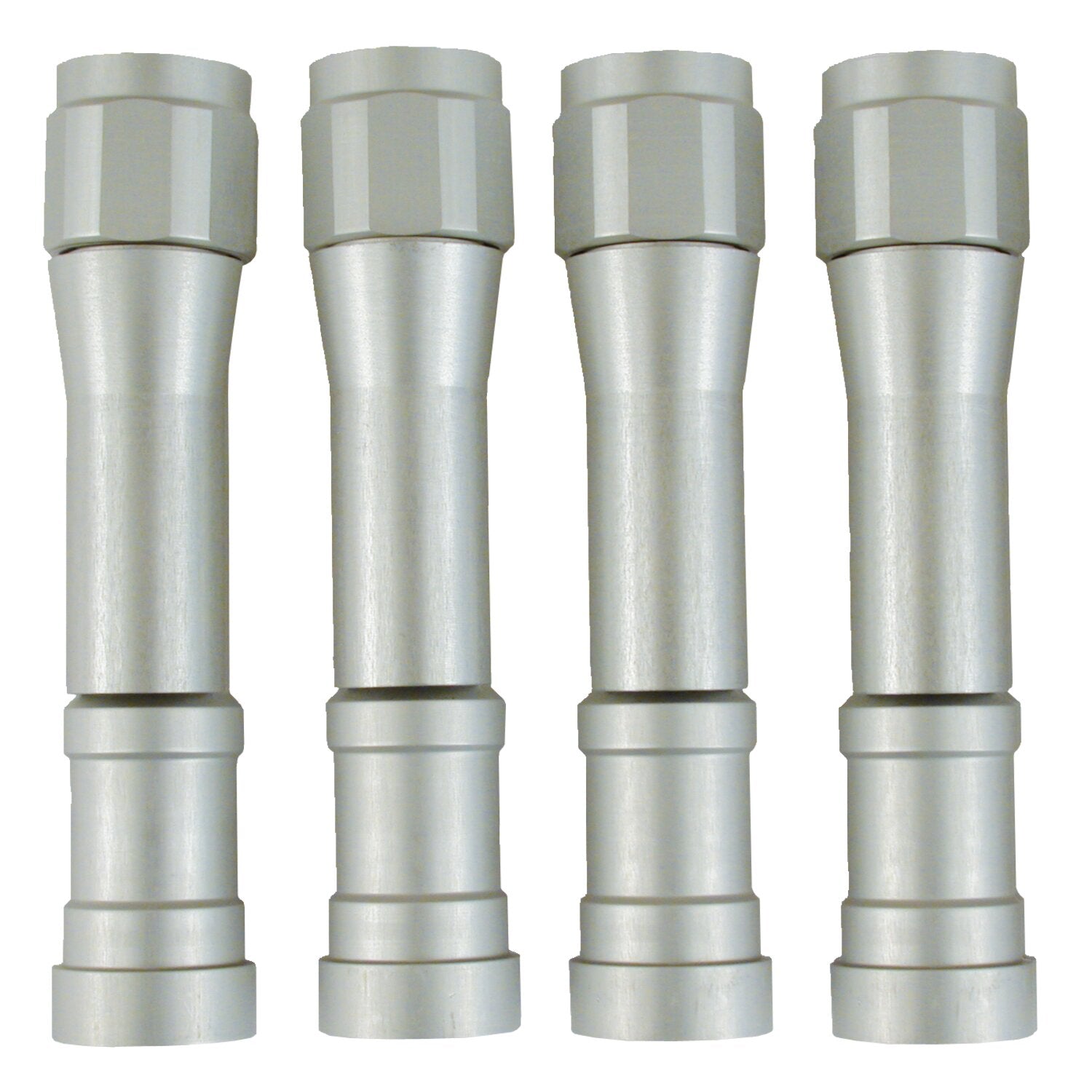 Dippert Panhead aluminum pushrod cover set - Silver