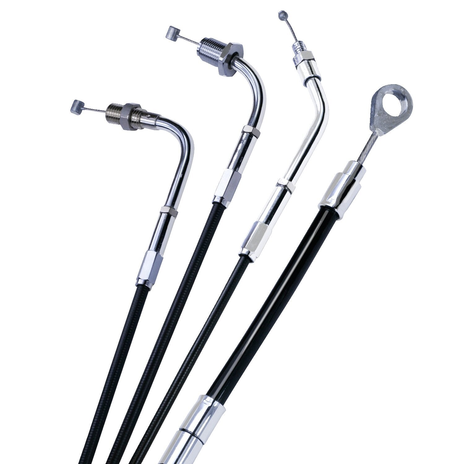 Barnett idle (push) cable - Black - +2"