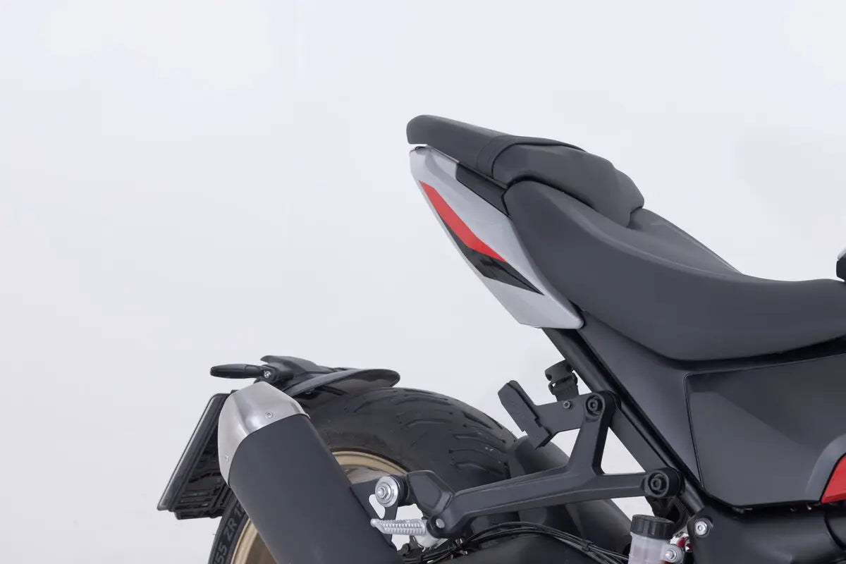 Sw-Motech PRO BLAZE H Saddlebag Set Black with Heat Guard