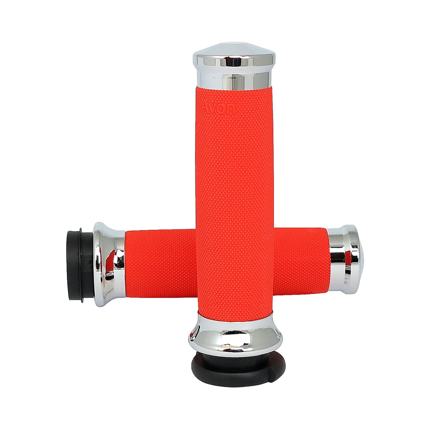 Avon Grips Avon Custom Contour grips chrome/orange