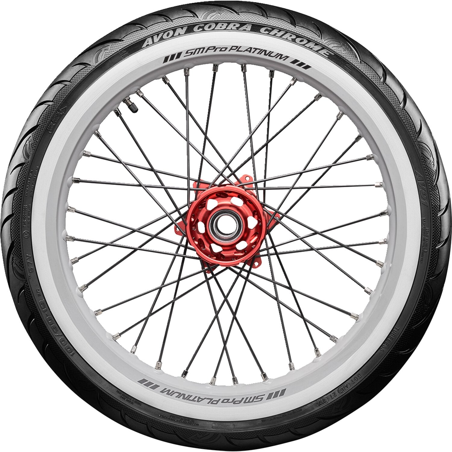Avon Cobra Chrome WW tire MT90B16 74H
