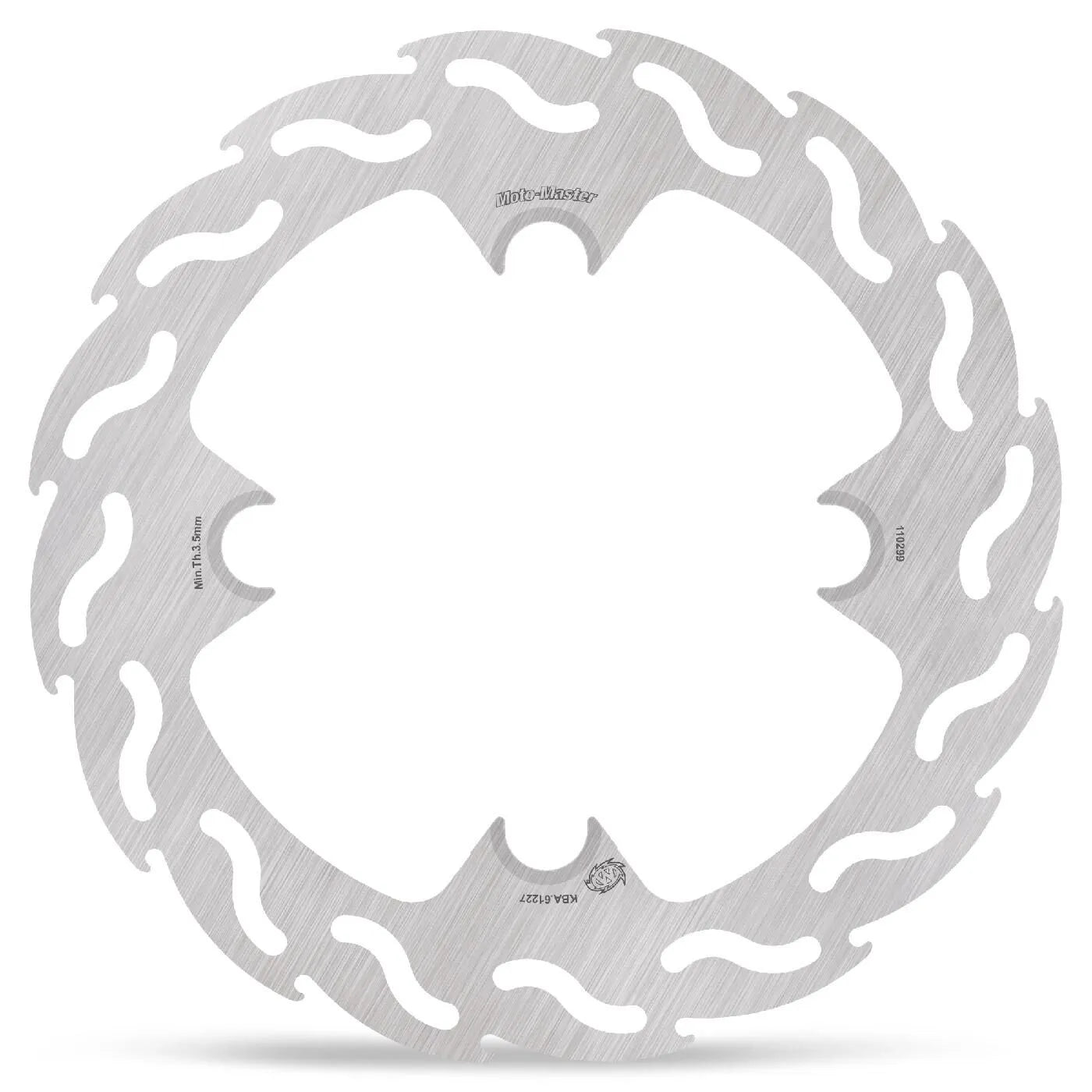 Moto-Master Flame Series Hintere Bremsscheibe - Hinten