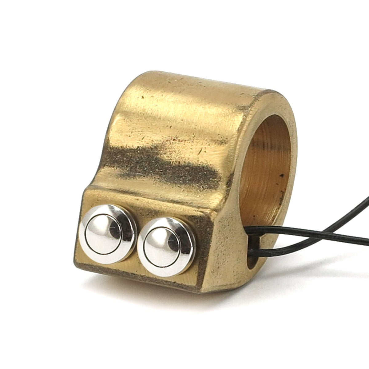 Wannabe Choppers WannaButton 1" - Brass