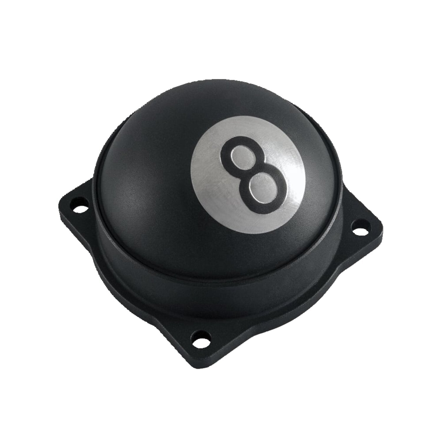 Motone CV carburetor top cover - 8-Ball - Black