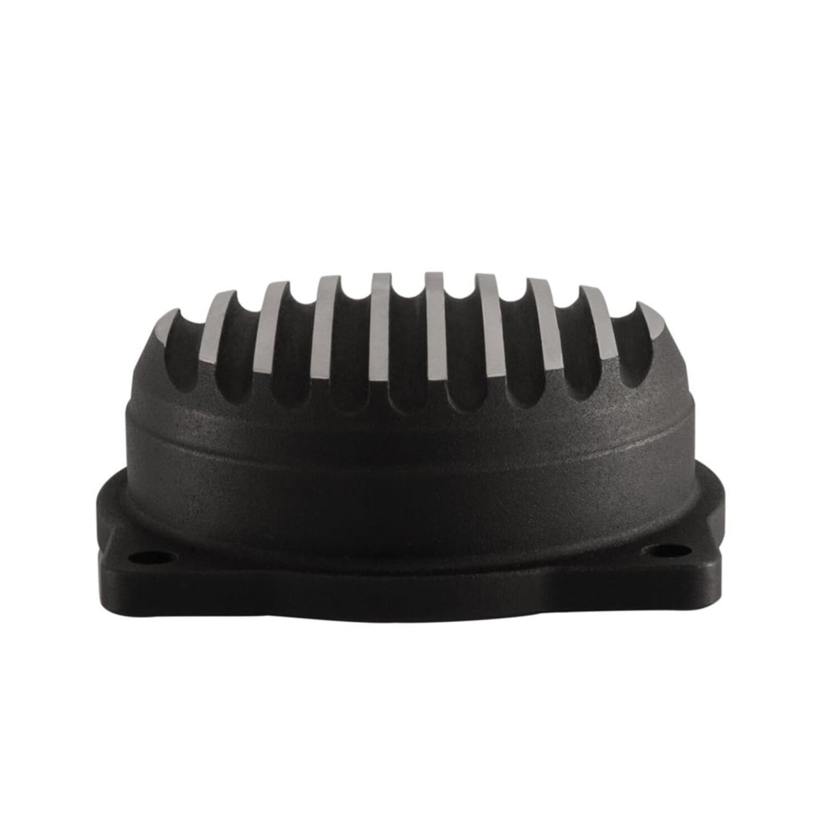 Motone CV carburetor top cover - Finned/Rippled - Black