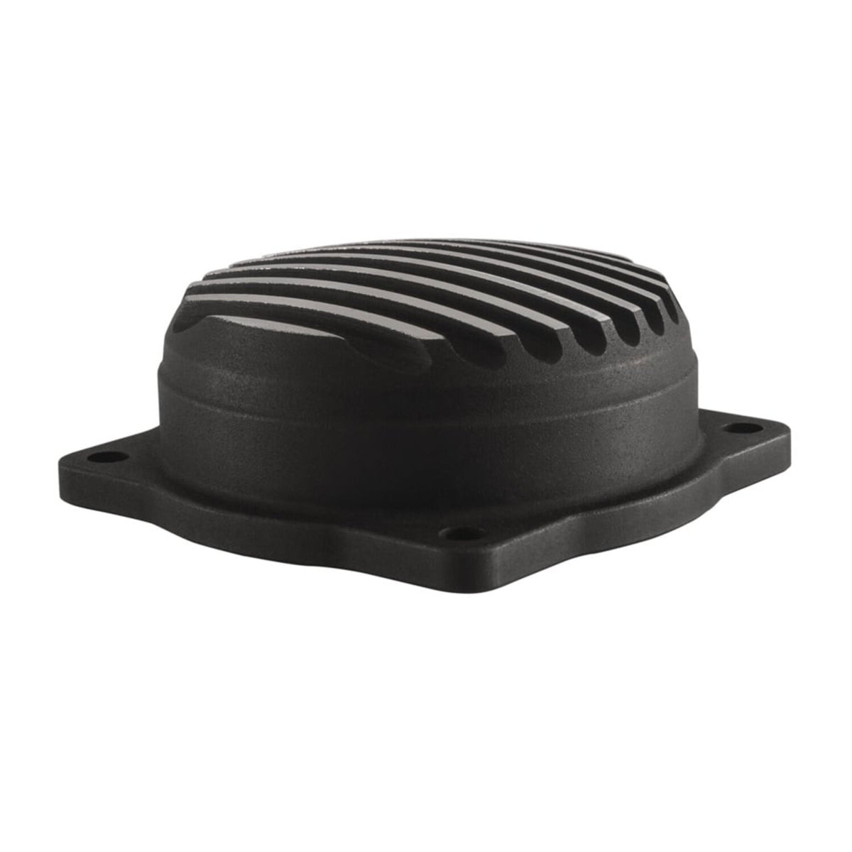 Motone CV carburetor top cover - Finned/Rippled - Black