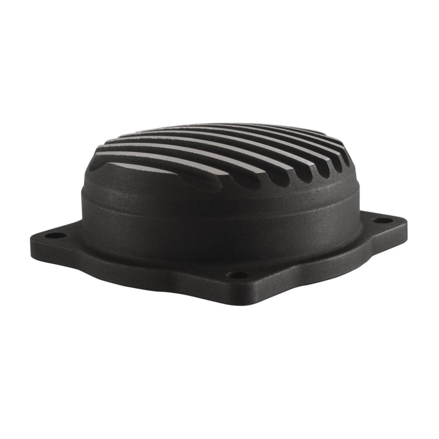 Motone CV carburetor top cover - Finned/Rippled - Black