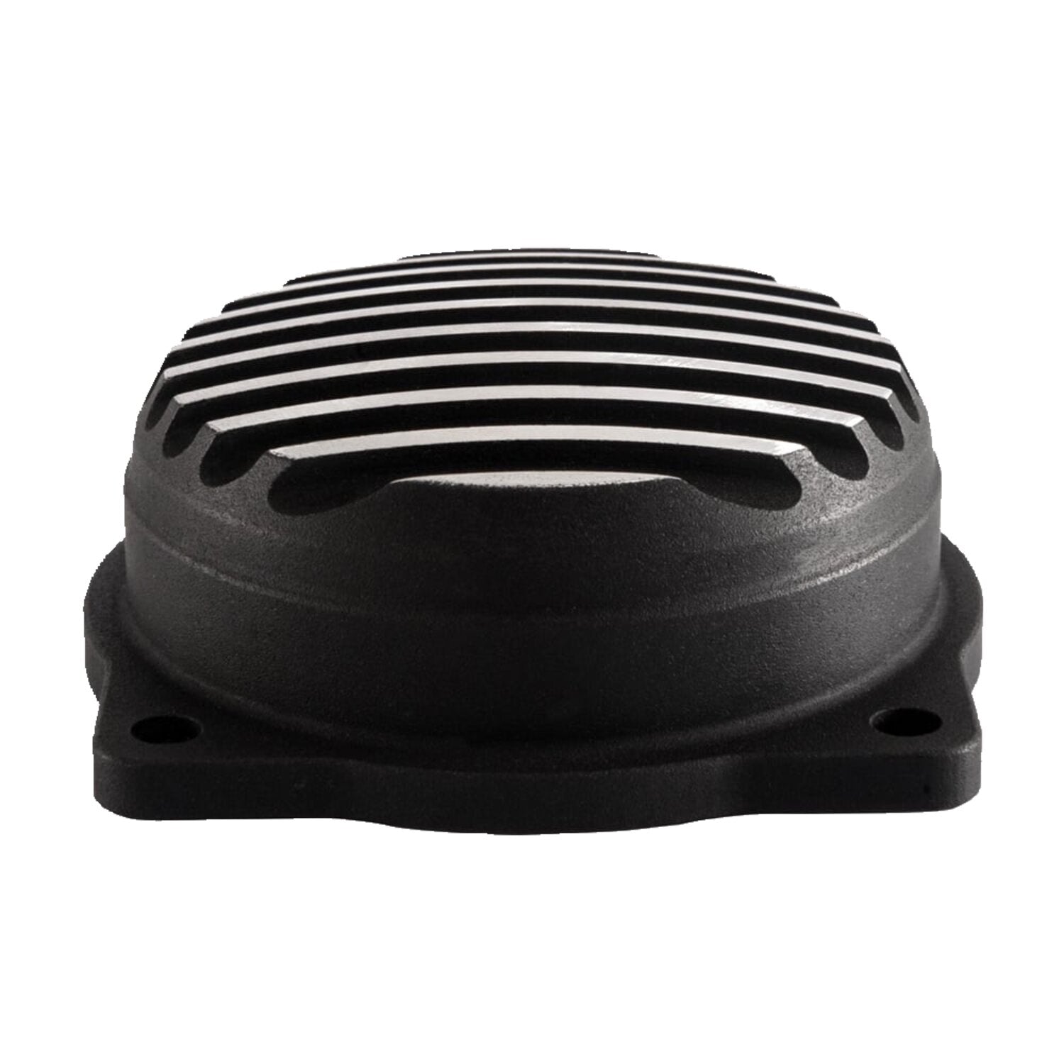 Motone CV carburetor top cover - Finned/Rippled - Black