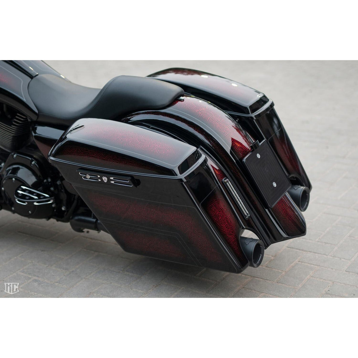 Killer Custom extended rear fender "Flow"
