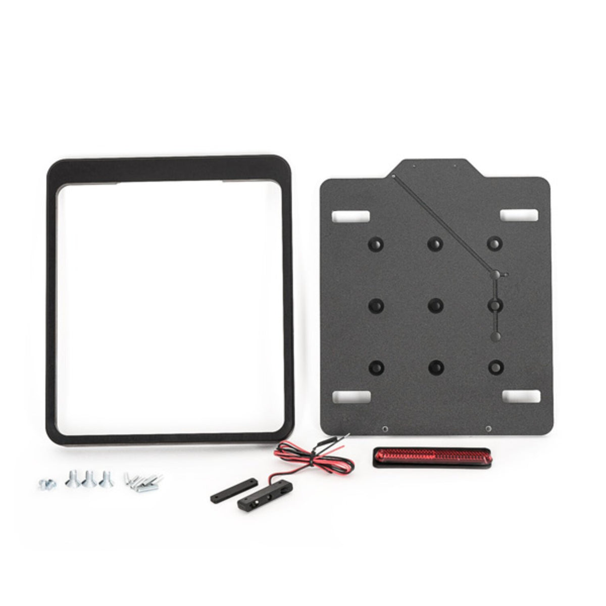 Killer Custom "Blind hole" German license plate housing