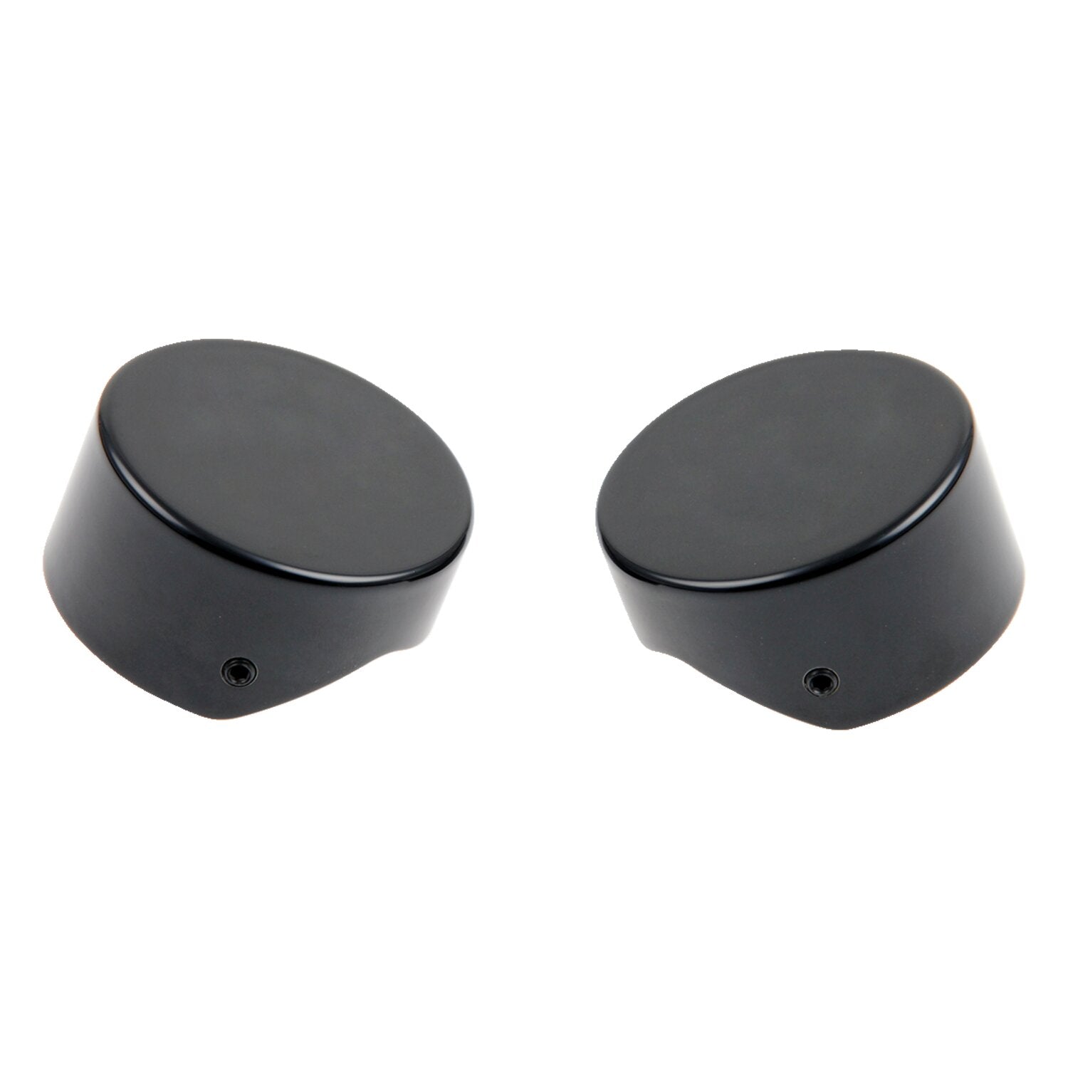 Cult-Werk 2-piece fork tube cap bolt cover kit - Black