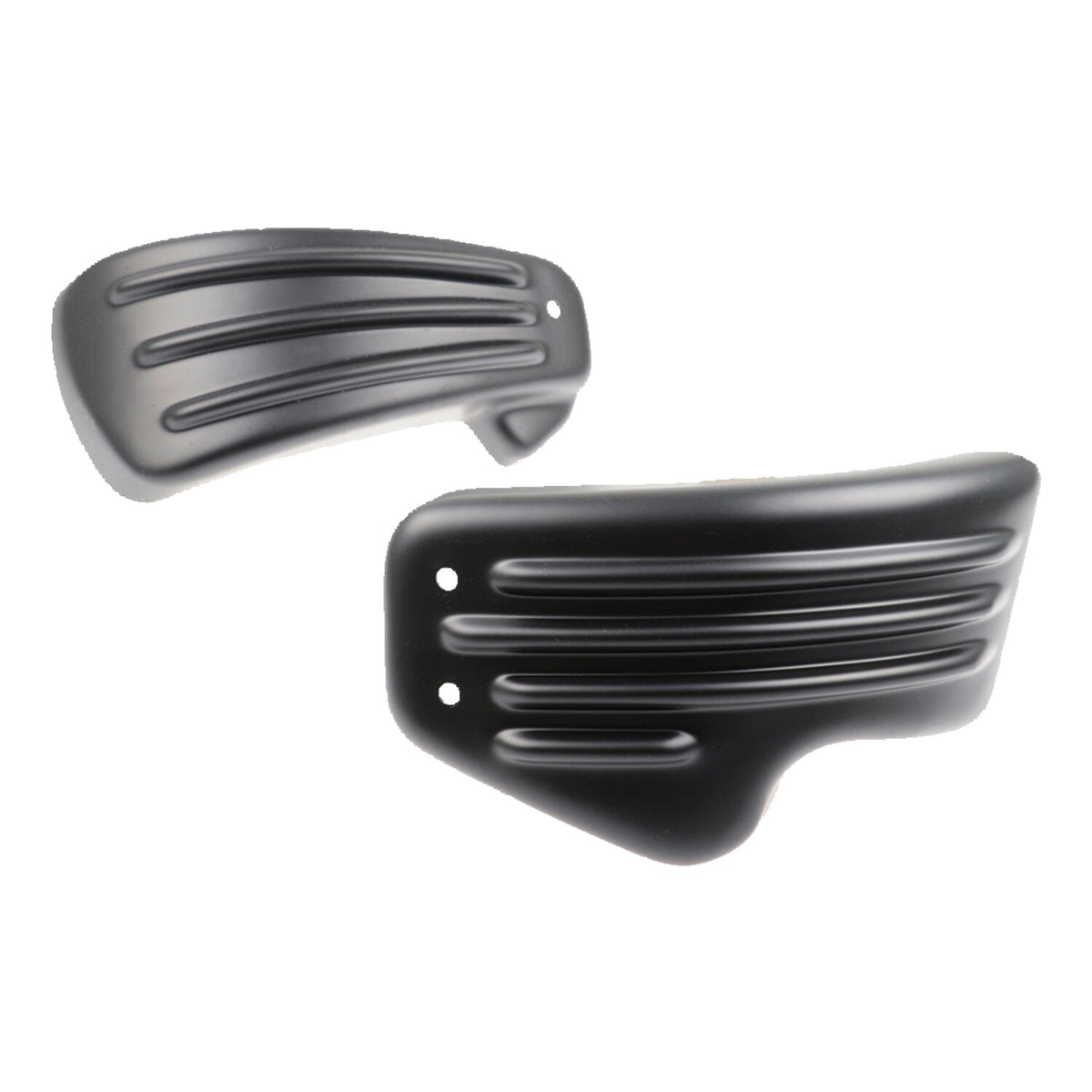 Cult-Werk side cover set 'Racing' - Matte black