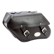 Longride leather smooth saddlebags #149