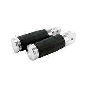 MCS Caliber rider footpegs polished