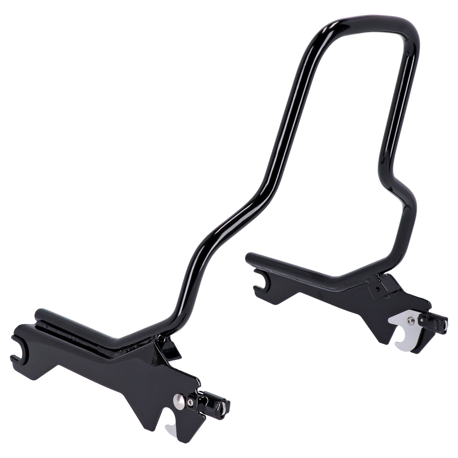 MCS Sissy bar kit 14.5" upright black