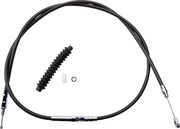 Drag Specialties Hocheffizientes Kupplungsseil aus schwarzem Vinyl