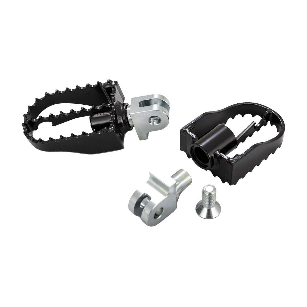 Burly MX style rider footpegs