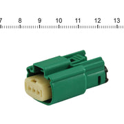 NAMZ Molex MX-150 connector - Green plug 3-pin
