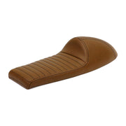 C-Racer FL Classic solo seat - Long cowl - Dark brown
