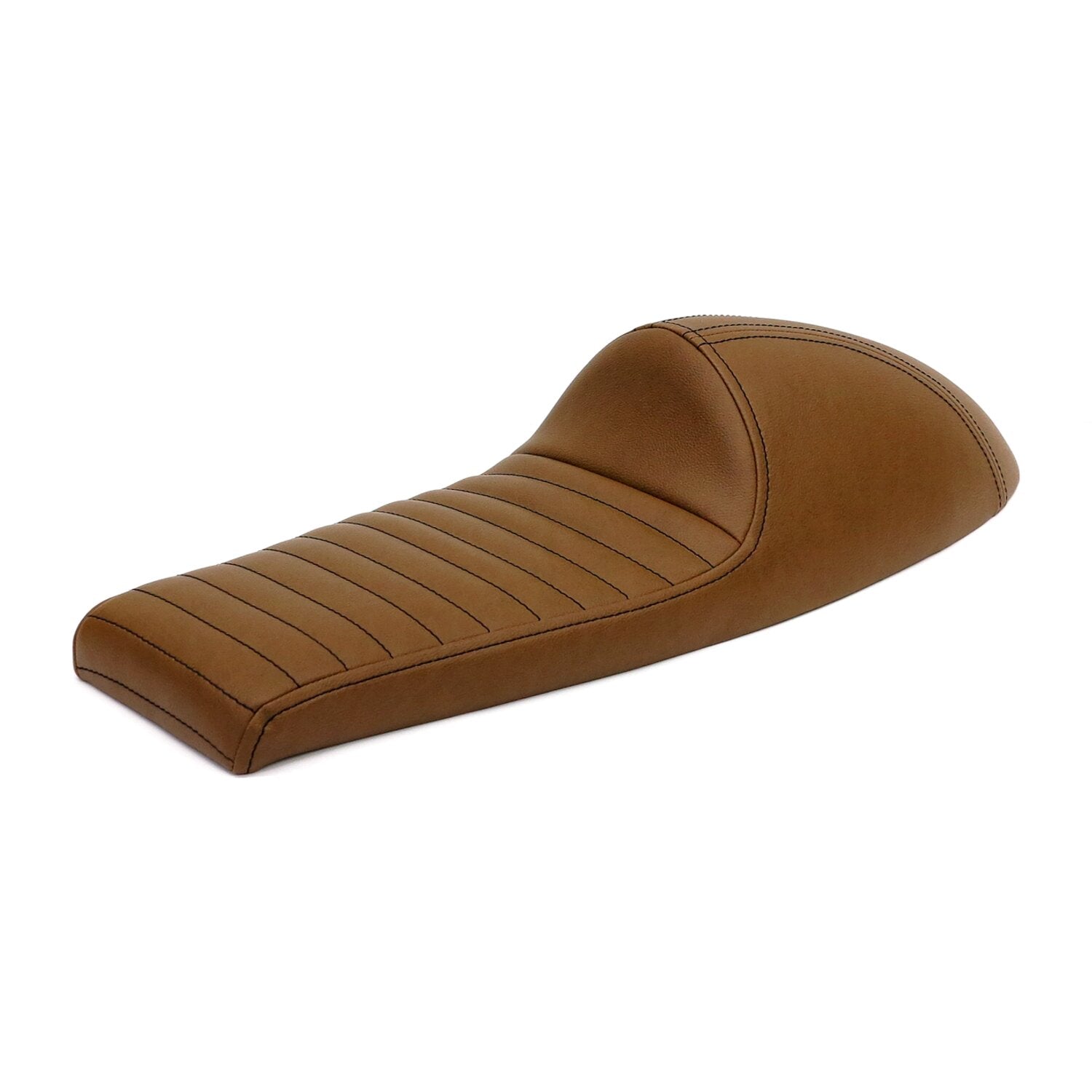 C-Racer FL Classic solo seat - Long cowl - Dark brown