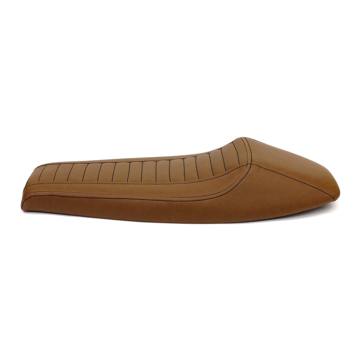 C-Racer Flat Racer SCR4FC seat fully covered - Dark brown