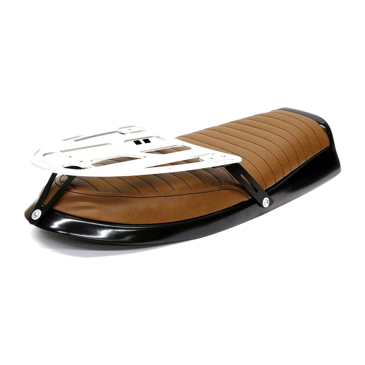 C-Racer BMW R100 Scrambler seat 02 dark brown
