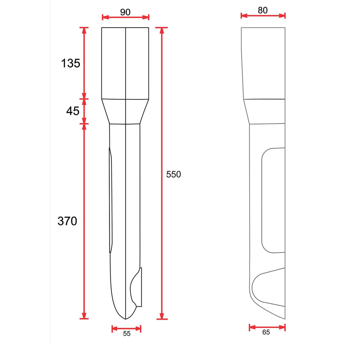 C-Racer Universal fork guards No1