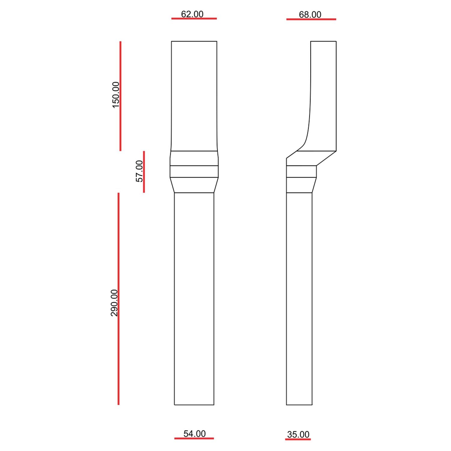 C-Racer Universal fork guards No2