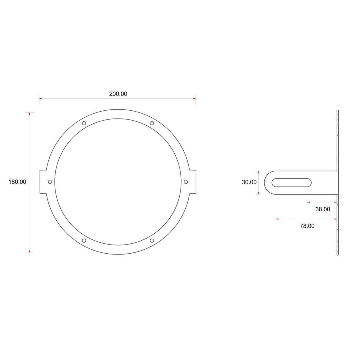 C-Racer universal headlight grill & lens kit No3