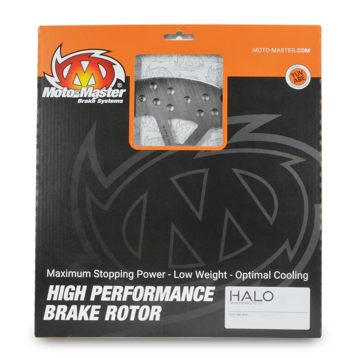 Moto-Master Halo Series Feste Bremsscheibe - Hinten
