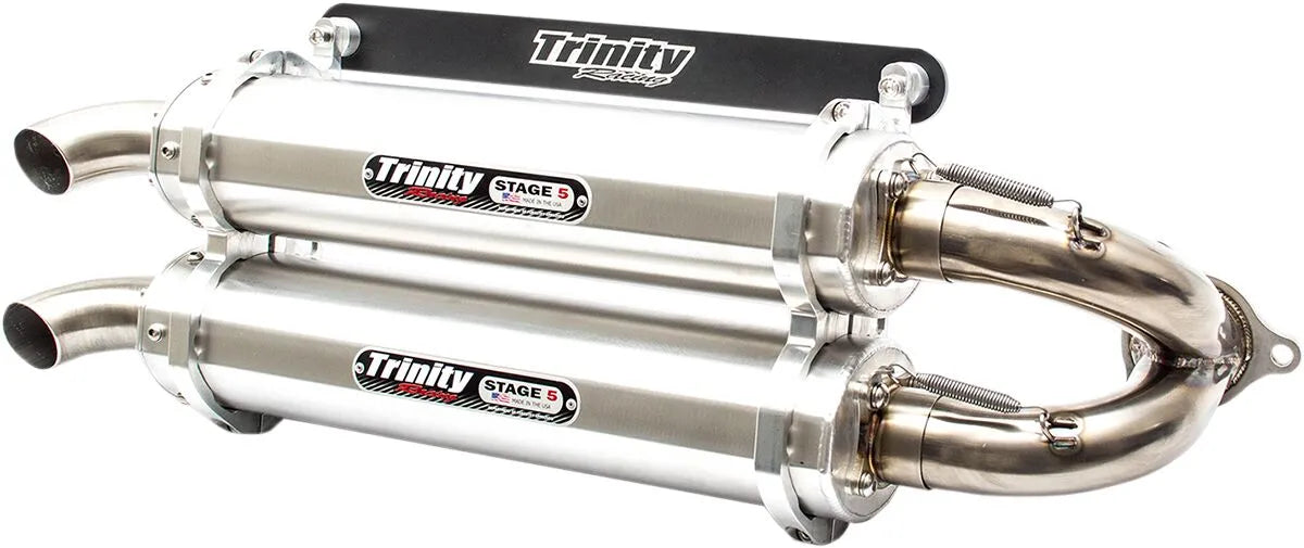 Trinity Racing Stage 5 Slip-On Dual Auspuffanlage