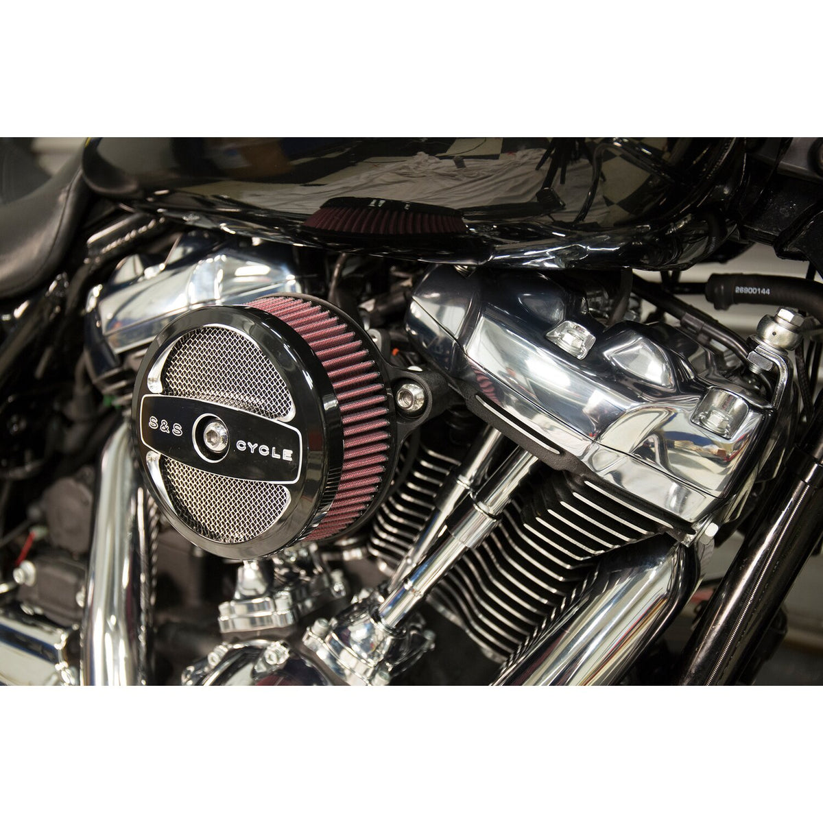 S&S Stealth Air 1 air cleaner kit black