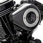 S&S Stealth carbon teardrop air cleaner kit