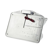 CPV License plate bracket kit swing - Polished - EU