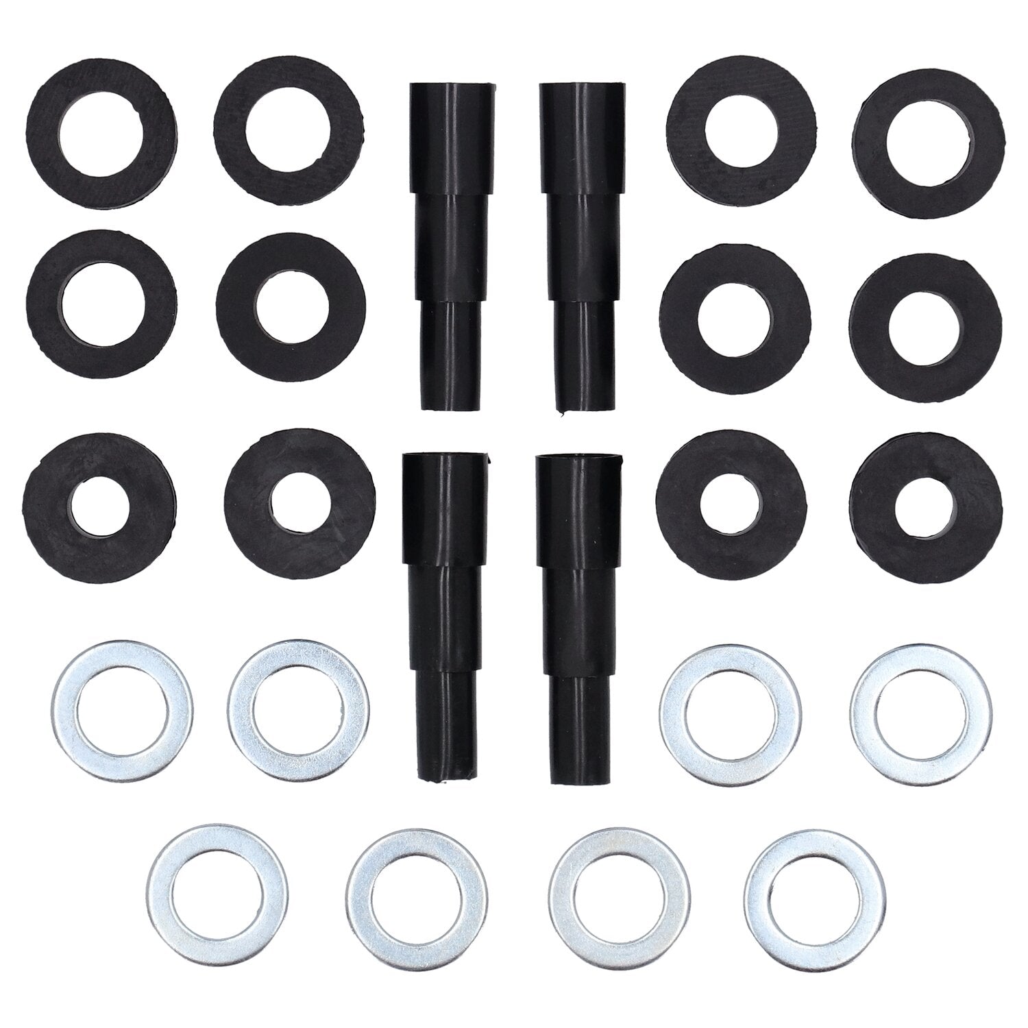 Emgo shock absorbers black shrouds