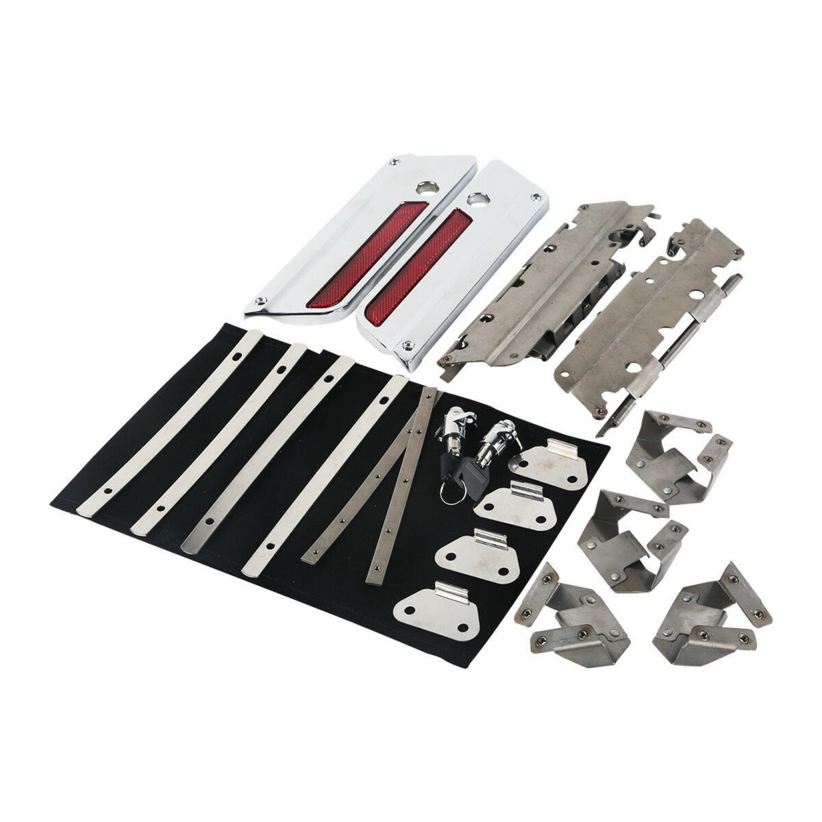 MCS Saddlebag lid latches and hardware