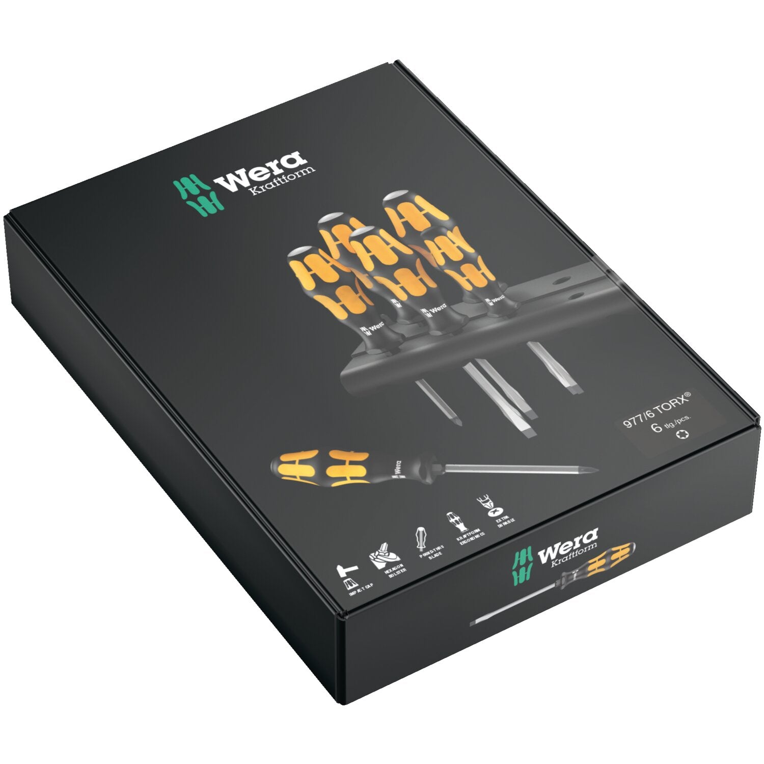 Wera screwdriver set Kraftform chisel Series 900