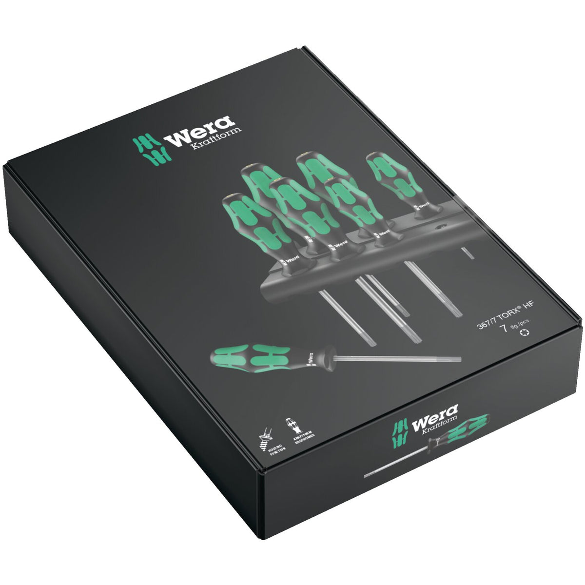 Wera screwdriver set 7 pcs - Kraftform 300 plus Torx®