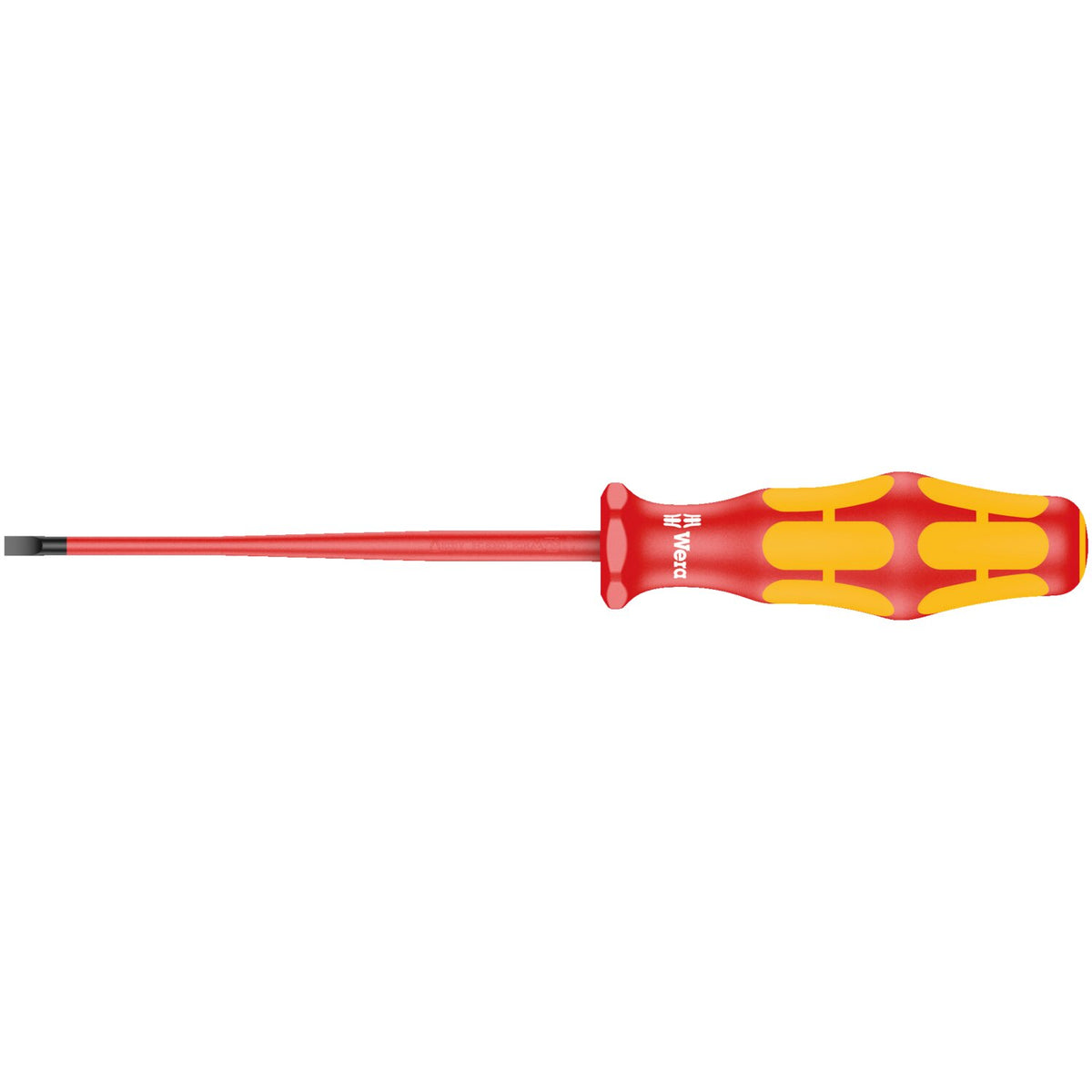Wera screwdriver VDE Insulated for Slotted screws