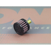 DNA Filters crank case vent filter rubber top male round
