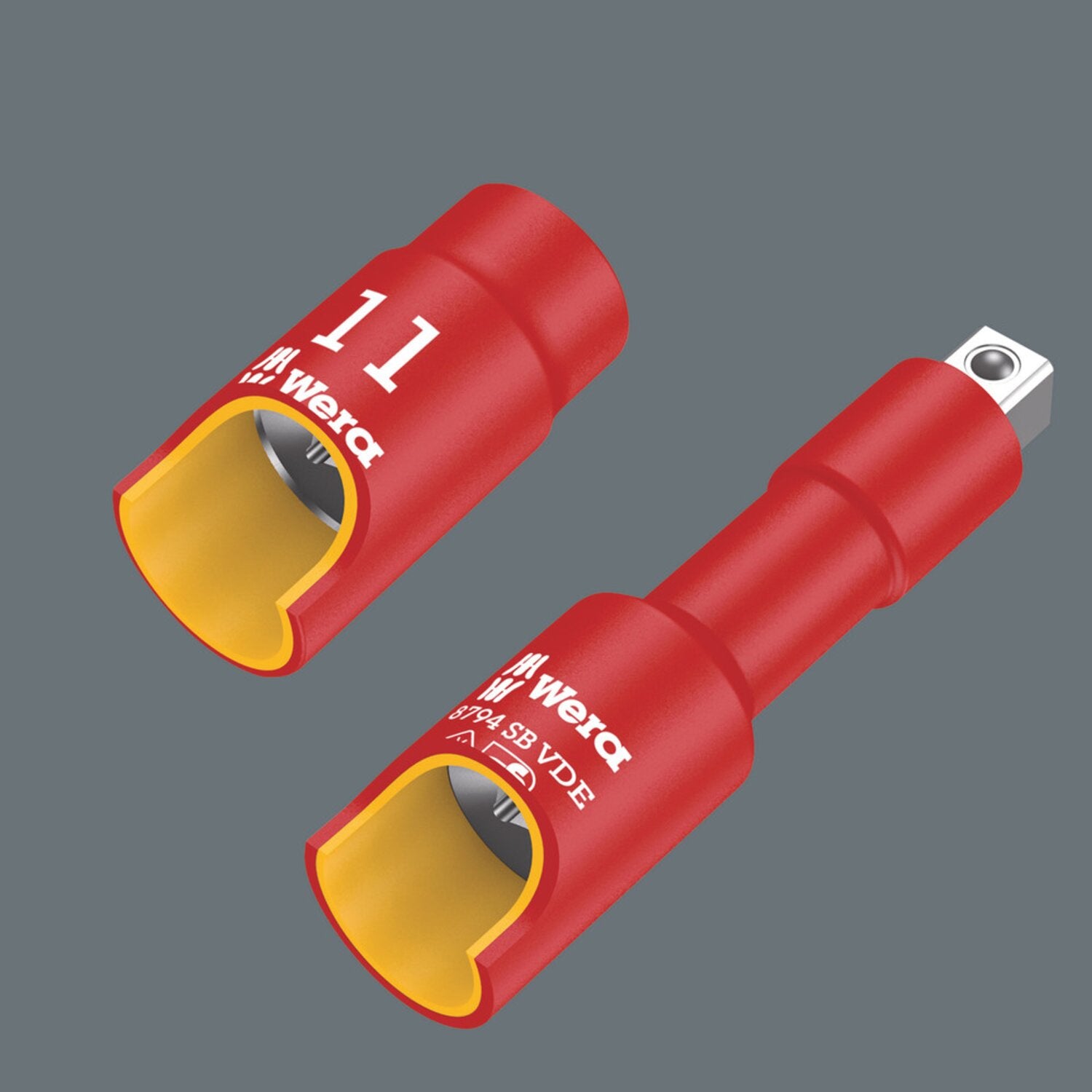 Wera Zyklop VDE extention bar long 3/8" drive - 166mm long