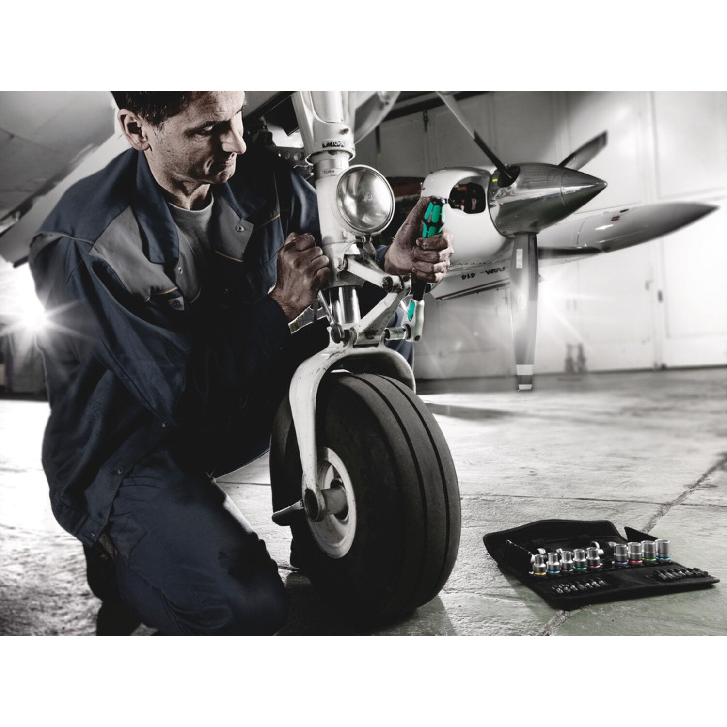 Wera Zyklop ratchet kit 42 pcs - 1/4" drive Metric sizes