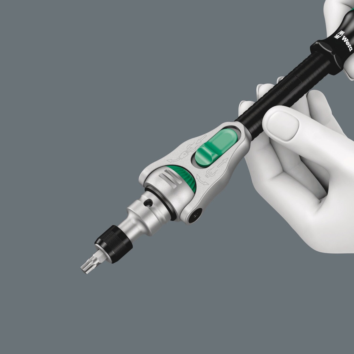 Wera 8100 SA 4 Zyklop Speed Ratchet kit 1/4" drive-US sizes