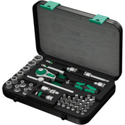 Wera 8100 SA 4 Zyklop Speed Ratchet kit 1/4" drive-US sizes