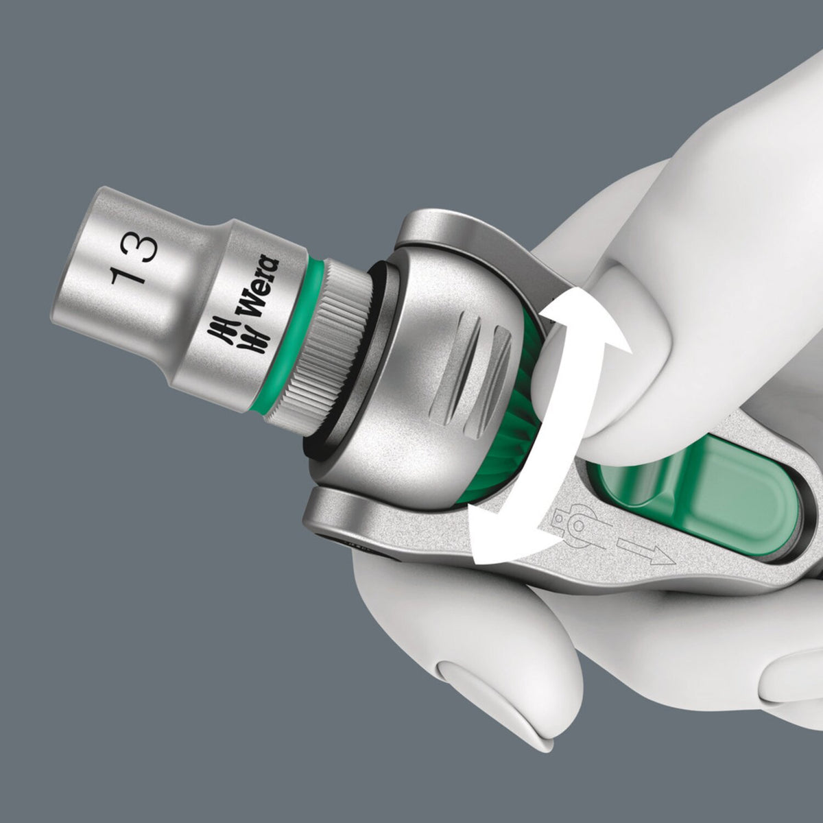 Wera Zyklop speed ratchet 1/4" drive