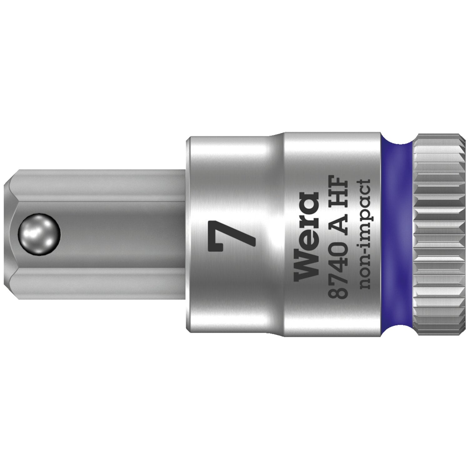 Wera Zyklop 1/4" Hex socket bit w/ holding function - Metric