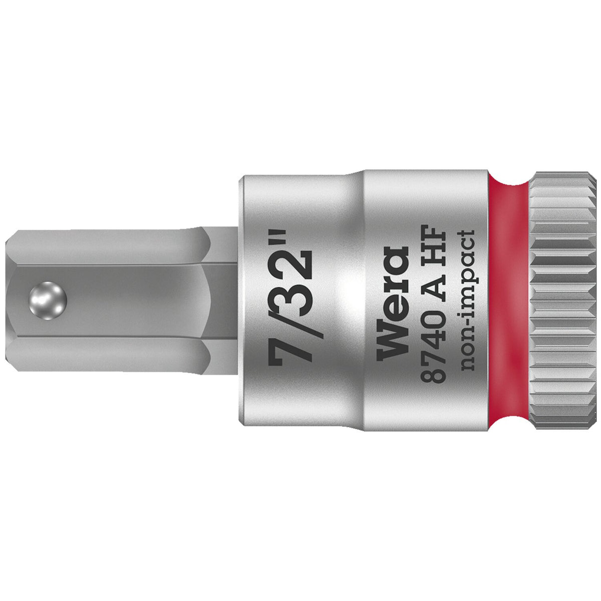 Wera Zyklop 1/4" Hex socket bit w/ holding function US sizes